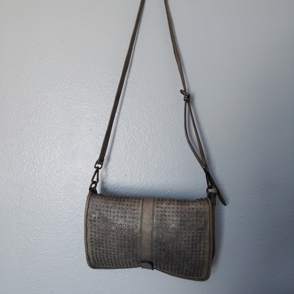 Platania Genuine Learher Purse Gray - Picture 2 of 16